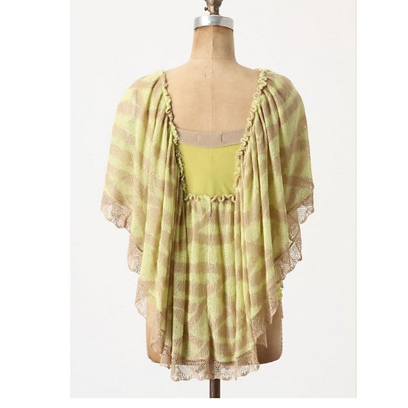 🧶Anthropologie NWT Origami Pullover Knit Top, M - Picture 2 of 6